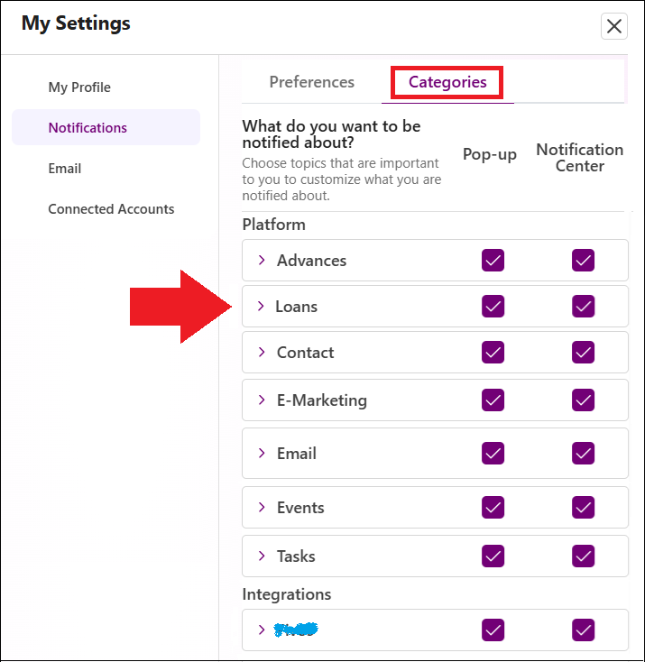My Settings Page - Notifications Page Categories Tab View Public Jul2026.png