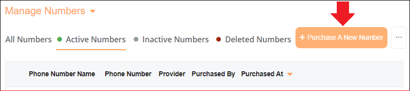 Ytel SMS - Purchase New Number Button Oct2026.png